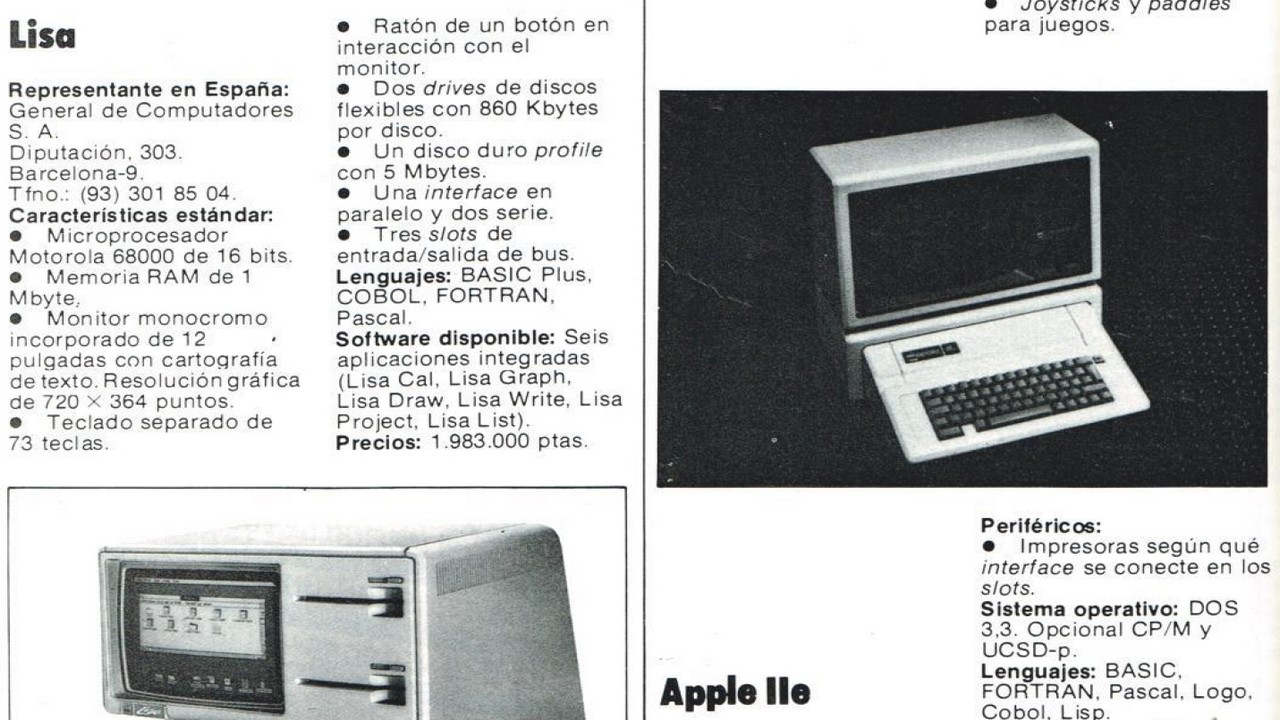 precios ordenadores 1983