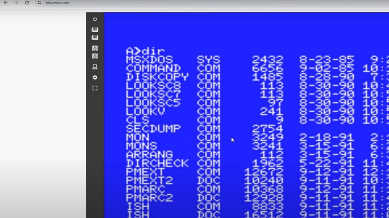 MSX-DOS: El desconocido sistema operativo que unió dos mund...