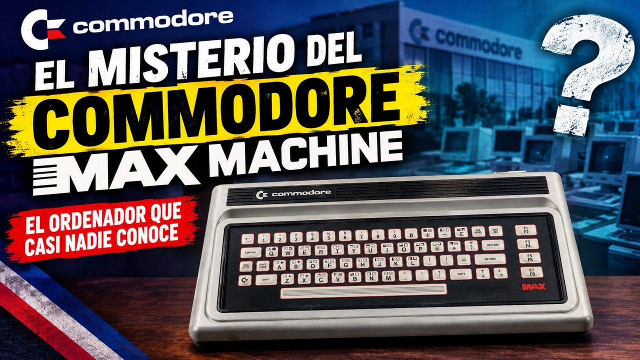 El misterio del Commodore MAX Machine: El ordenador que casi nadie conoce 