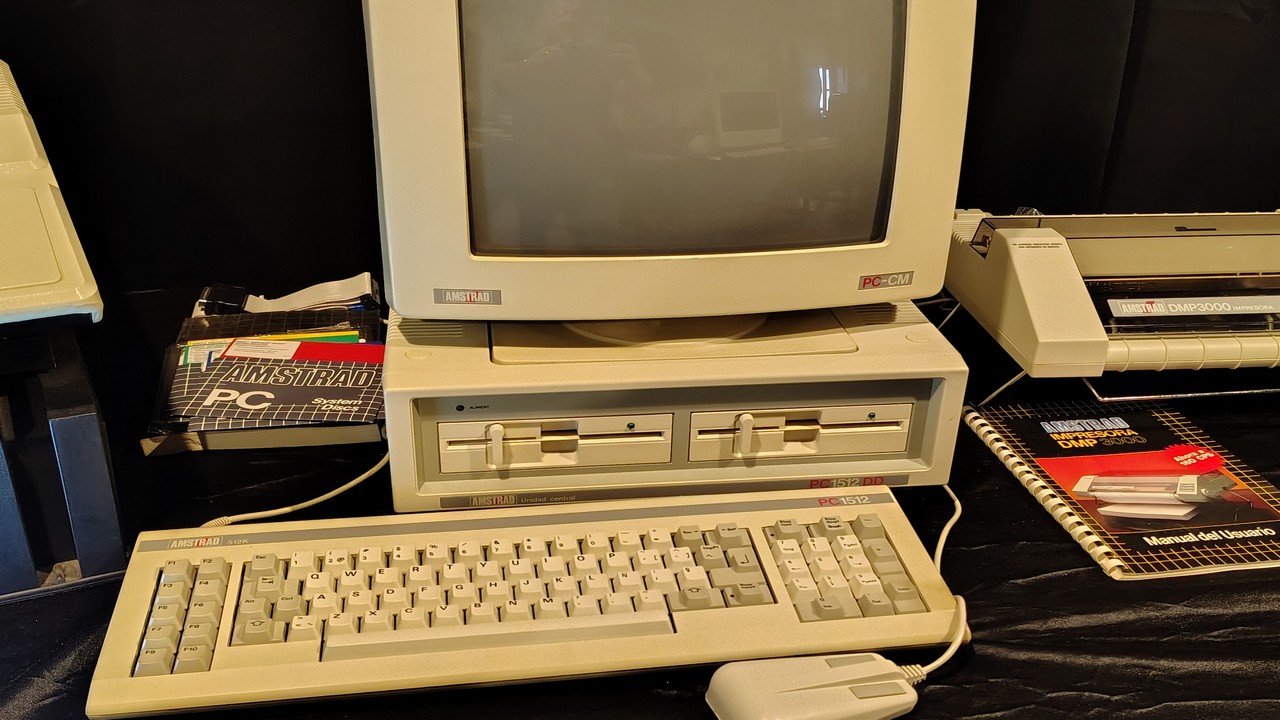 Recordando a los ordenadores Amstrad PC de la década de los...